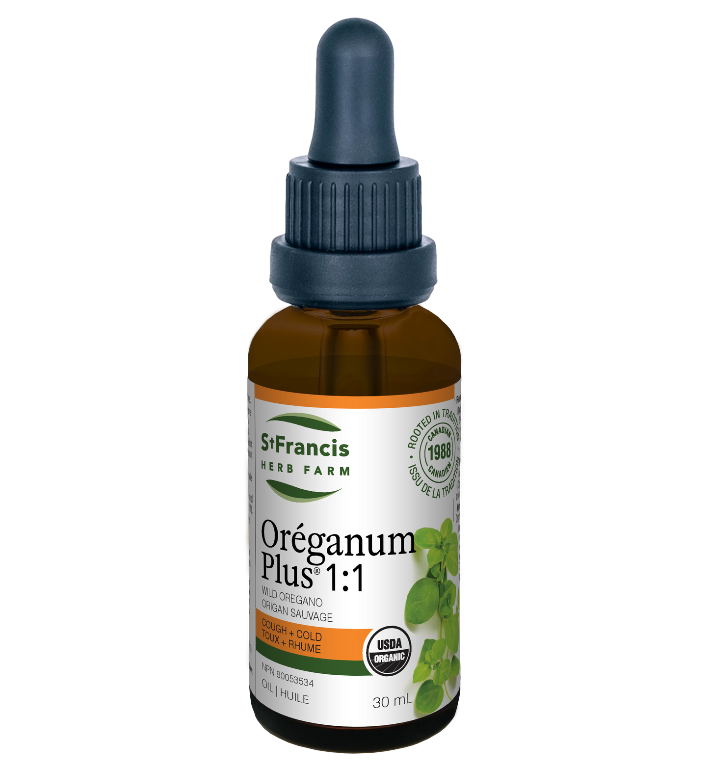 St. Francis Oregano Oil 1:1 30ml