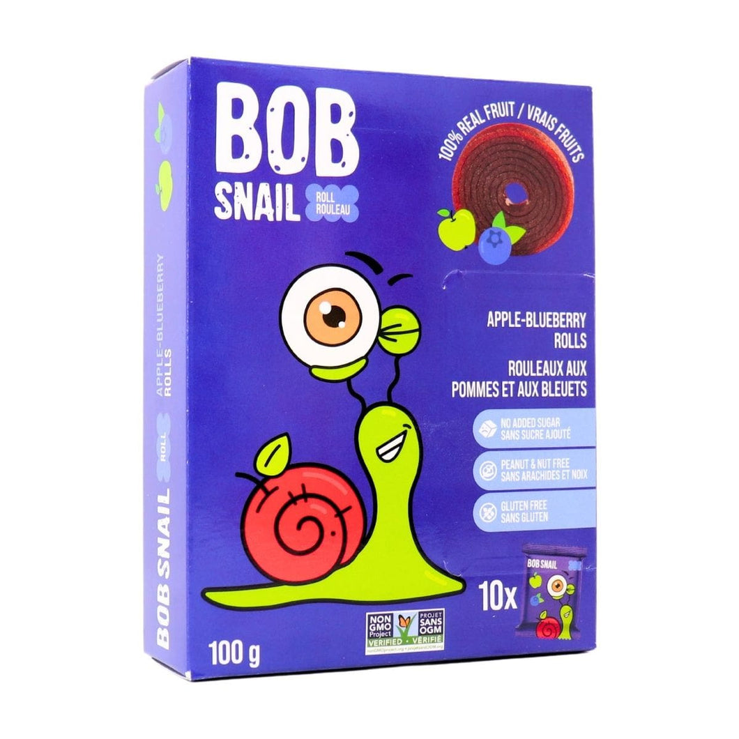 Bob Snail Apple Blueberry Rolls 100g