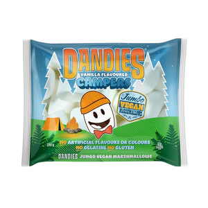 Dandies Jumbo Vegan Marshmallows Campers 280g