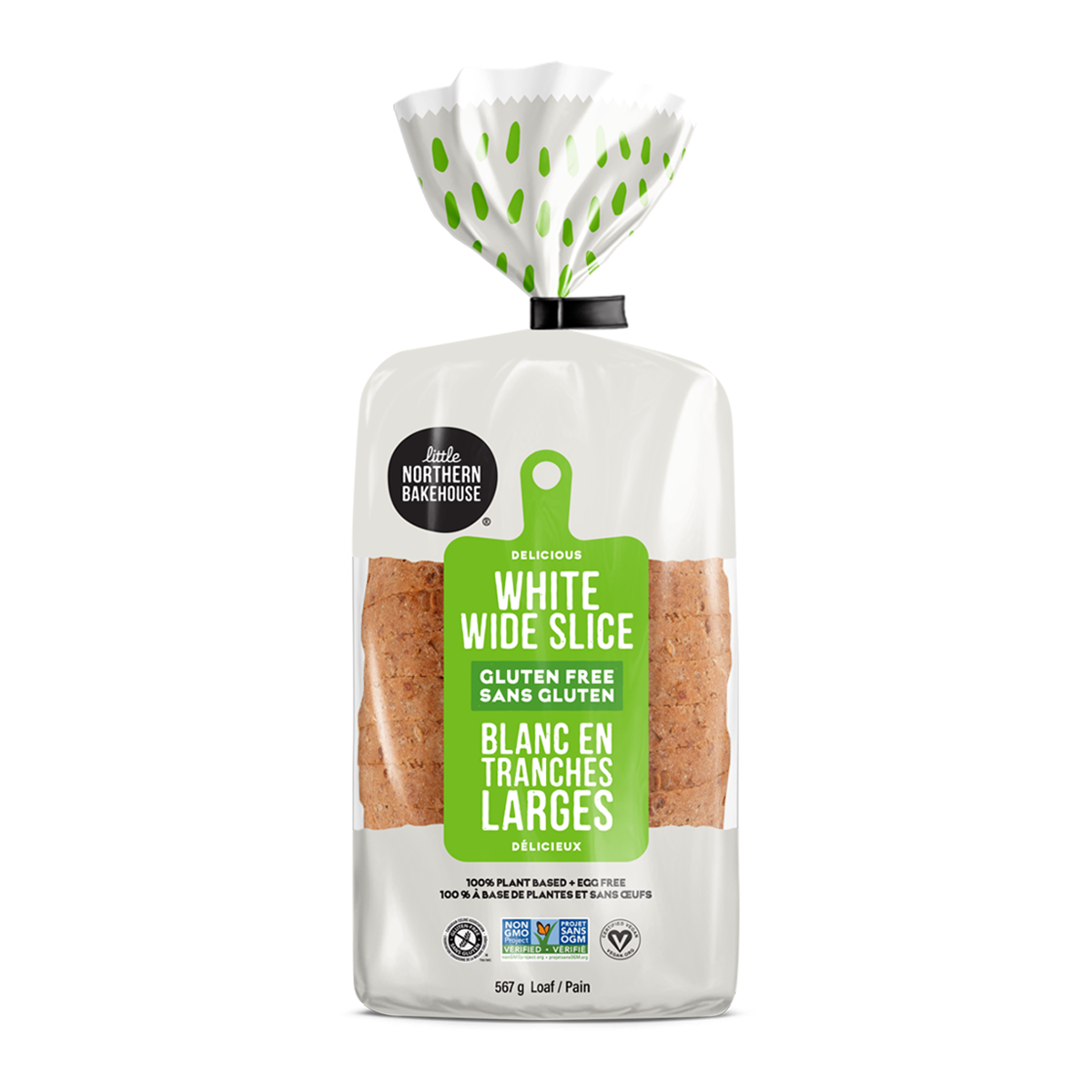 Little Northern Bakehouse Gluten Free Wide White Slice Bread 568g