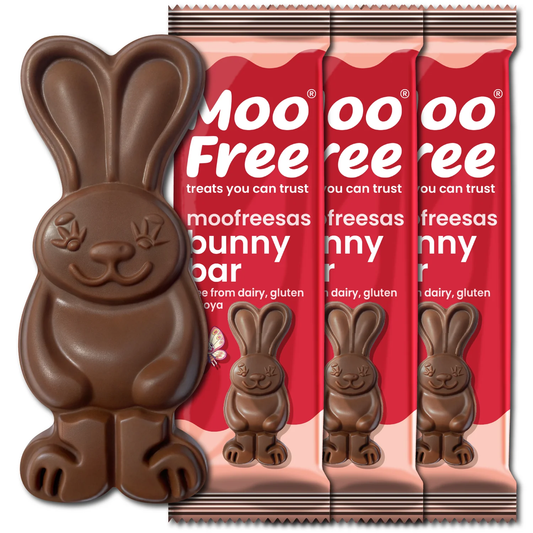 Moo Free Mini Dairy Free Easter Bunny Chocolate Bar 35g