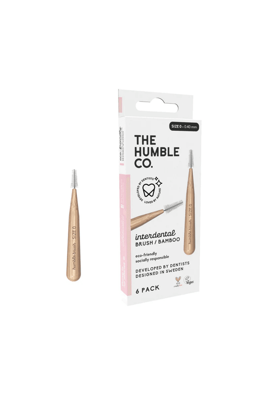 The Humble Co. Interdental Bamboo Brush 0.4mm 6pk