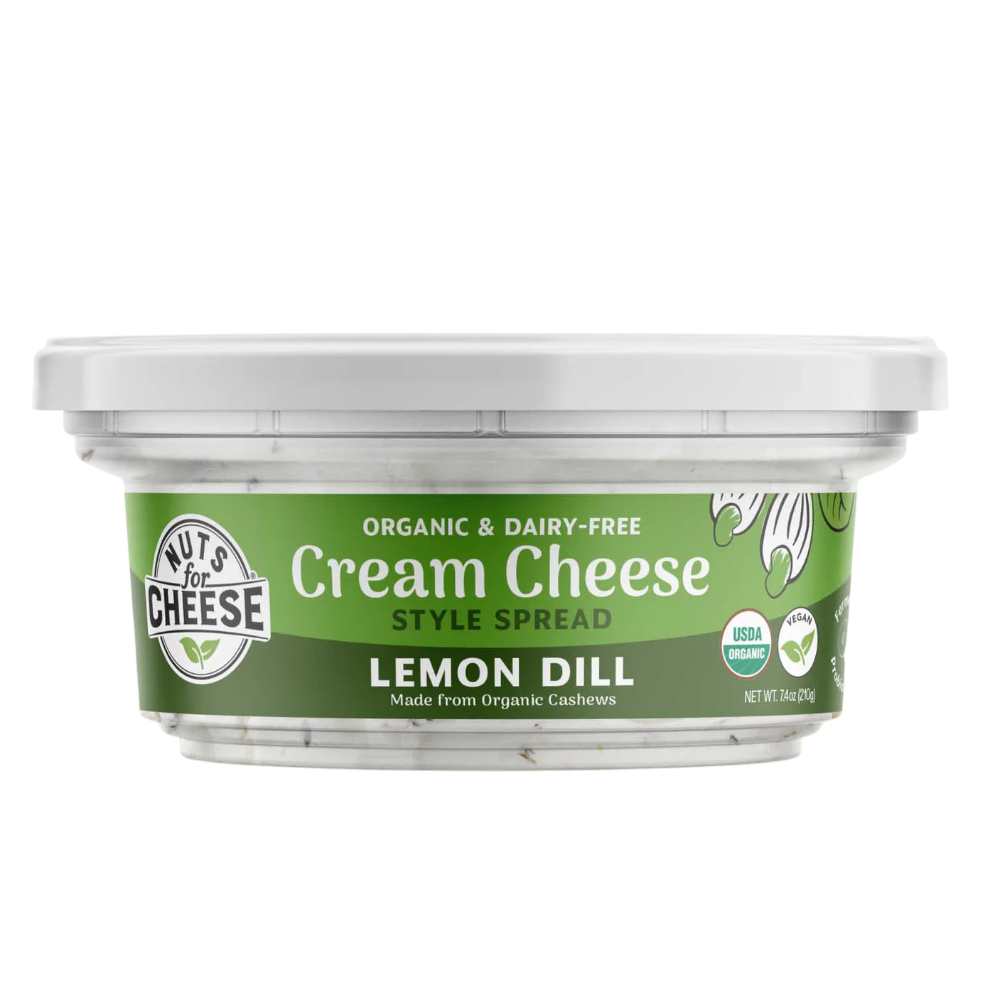Nuts For Cheese Lemon Dill Spread 210g