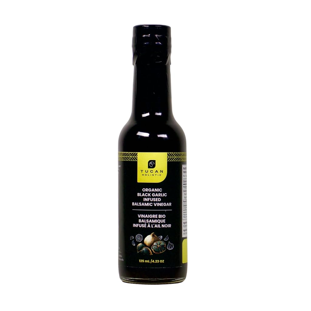 Tucan Holistic Organic Black Garlic Infused Balsamic Vinegar 125ml