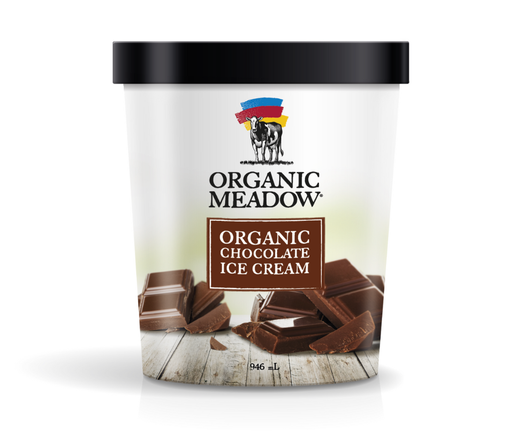 Organic Meadow Organic Chocolate Ice Cream 946ml
