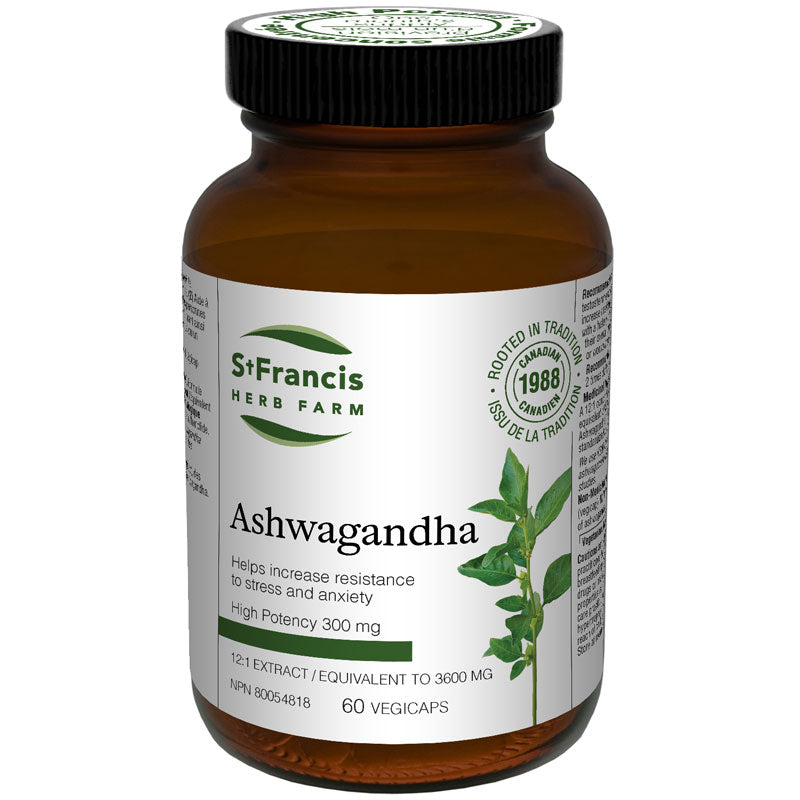 St.Francis Ashwagandha 60 Vegetarian Capsules