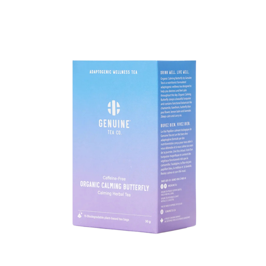 Genuine Tea Organic Calming Butterfly 15tbg