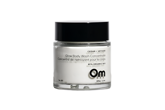 OM Organics Cedar Vetiver Glow Body Wash Concentrate 100g