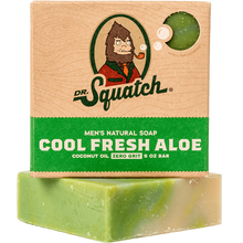 Load image into Gallery viewer, Dr. Squatch Cool Fresh Aloe Soap 141g
