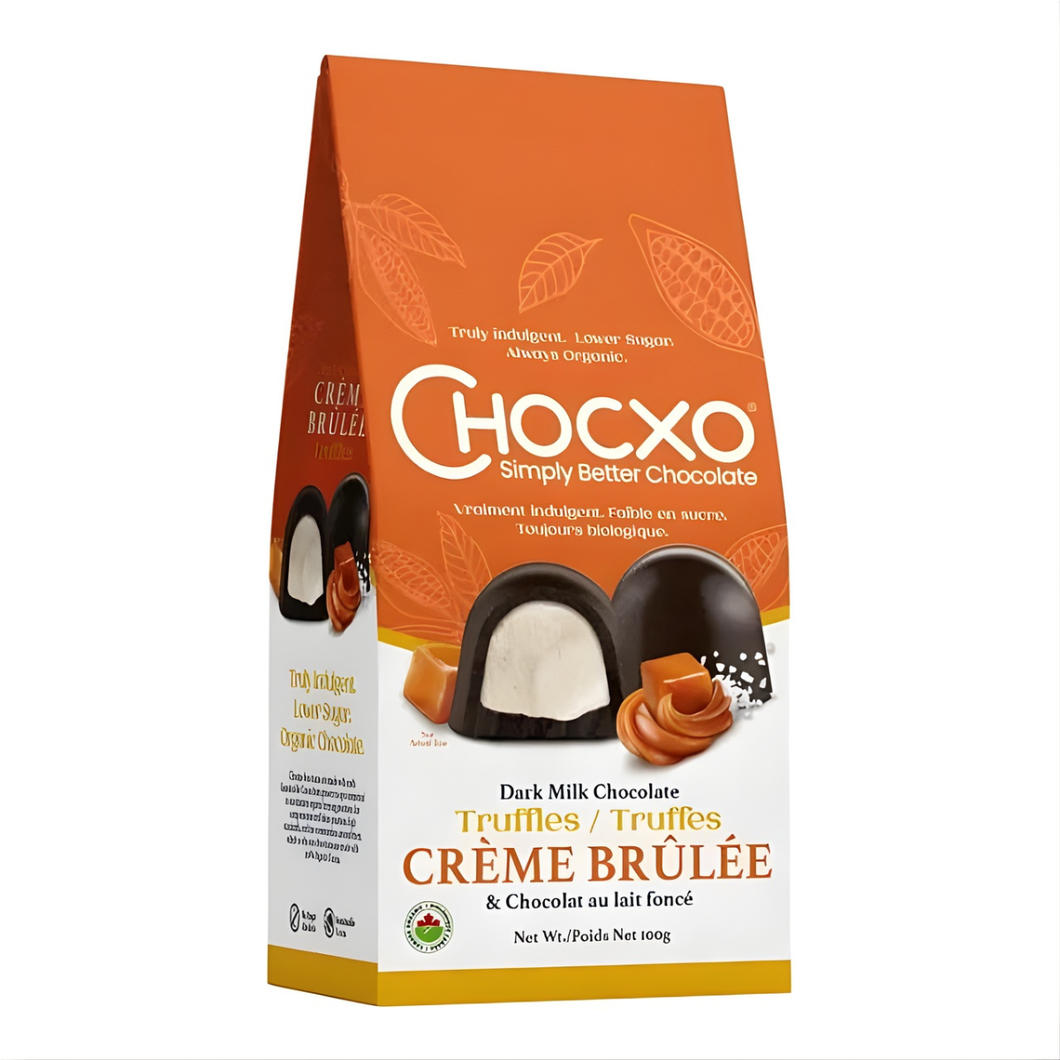Chocxo Creme Brulee Truffles 100g