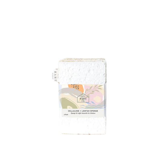 The Bare Home Cellulose Loofah Sponges