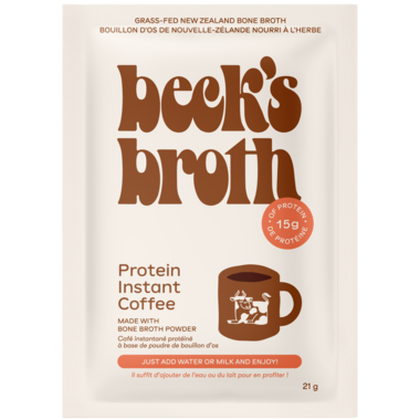 Beck's Broth Protein Instant Coffee 22g