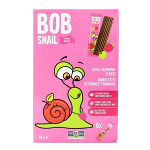 Bob Snail Apple Raspberry Stripes 84g