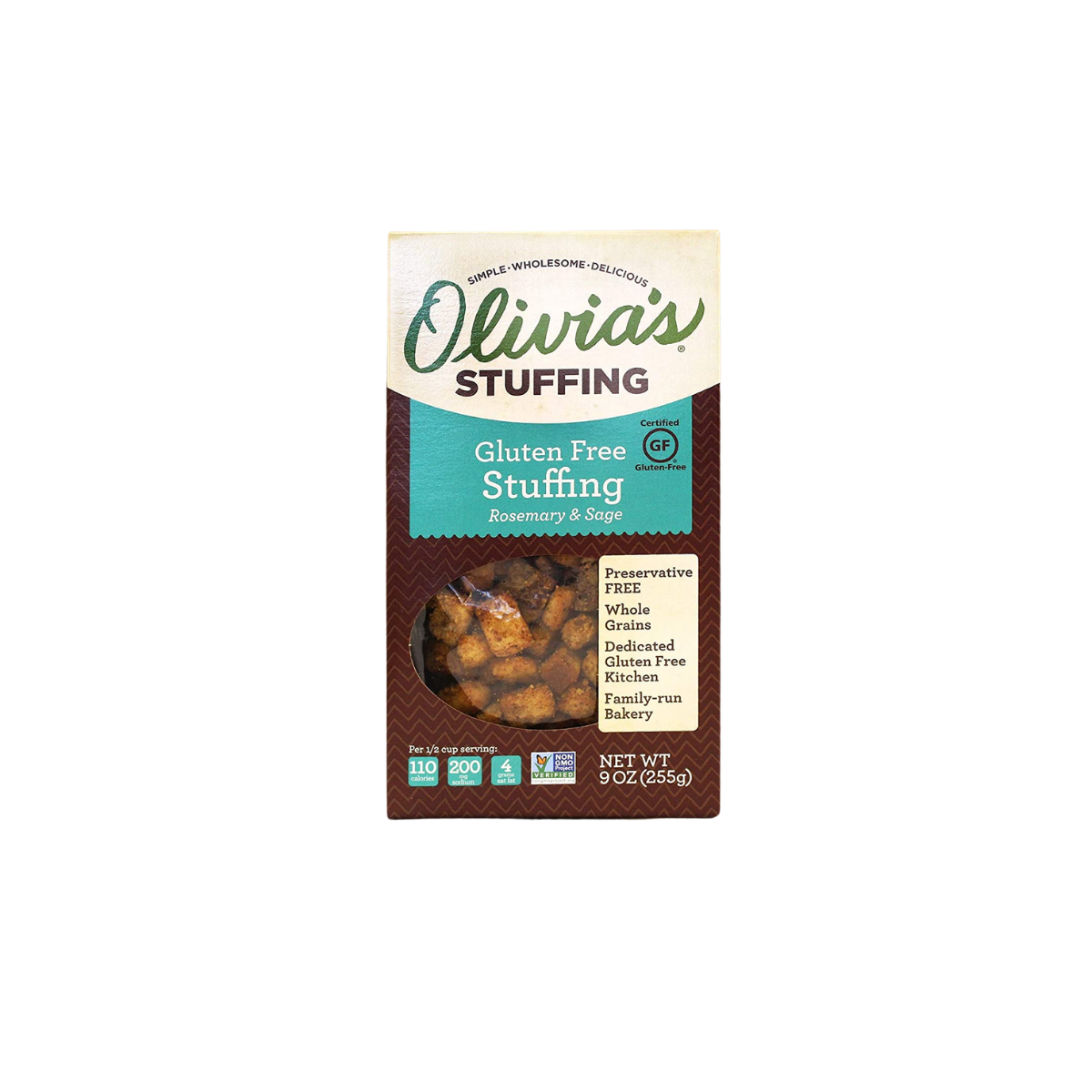 Olivia's Gluten Free Rosemary & Sage Stuffing 340g – The Root Cellar PEI