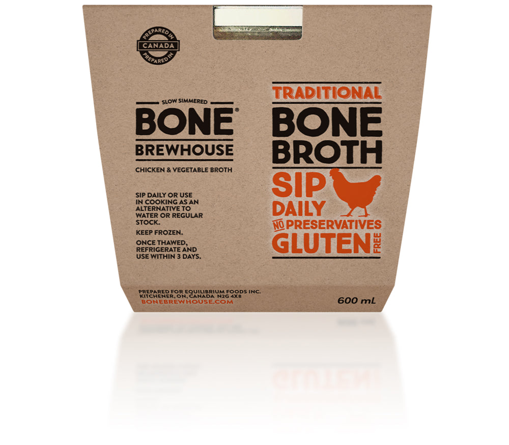 Bone Brewhouse Chicken and Vegetable Bone Broth 600mL