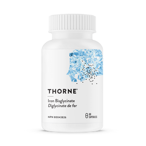 Thorne Iron Bisglycinate 60 Vegetarian Capsules