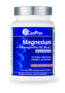 CanPrev Magnesium Stress Release 90 Vegetarian Capsules