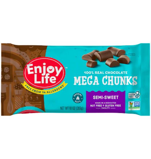 Enjoy Life Semi-Sweet Mega Chocolate Chunks 283g