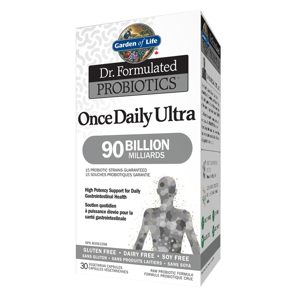 Garden Of Life Dr. Formulated Probiotic Daily 90 Billion 30 Vegetarian Capsules
