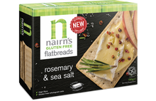 Load image into Gallery viewer, Nairns Gluten Free Rosemary Sea Salt Flatbreads

