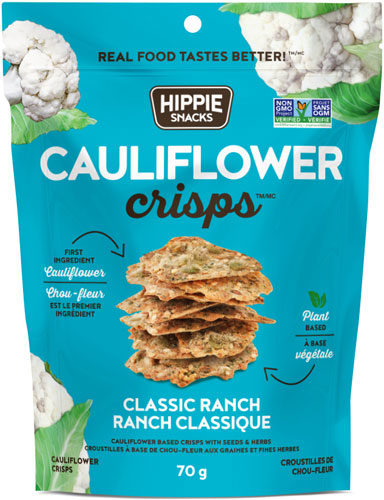 Hippie Snacks Cauliflower Crisps Ranch 70g
