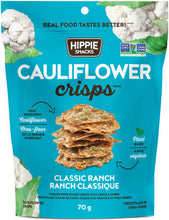 Load image into Gallery viewer, Hippie Snacks Cauliflower Crisps Ranch 70g
