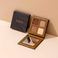 Load image into Gallery viewer, INIKA Organic Eyeshadow Quad Wind 8g
