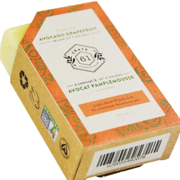 Crate61 Avocado Grapefruit Soap 110g