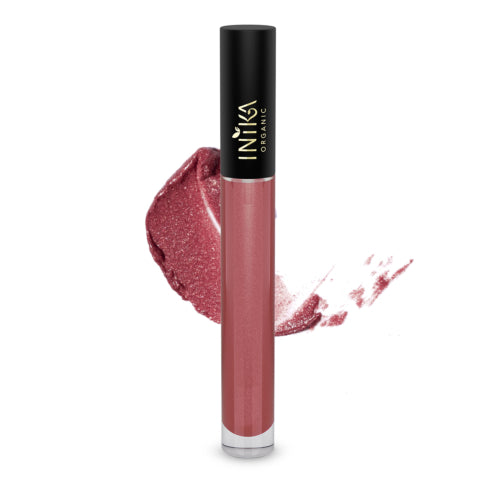 Inika Organic Lip Glaze in Rosewood 5ml