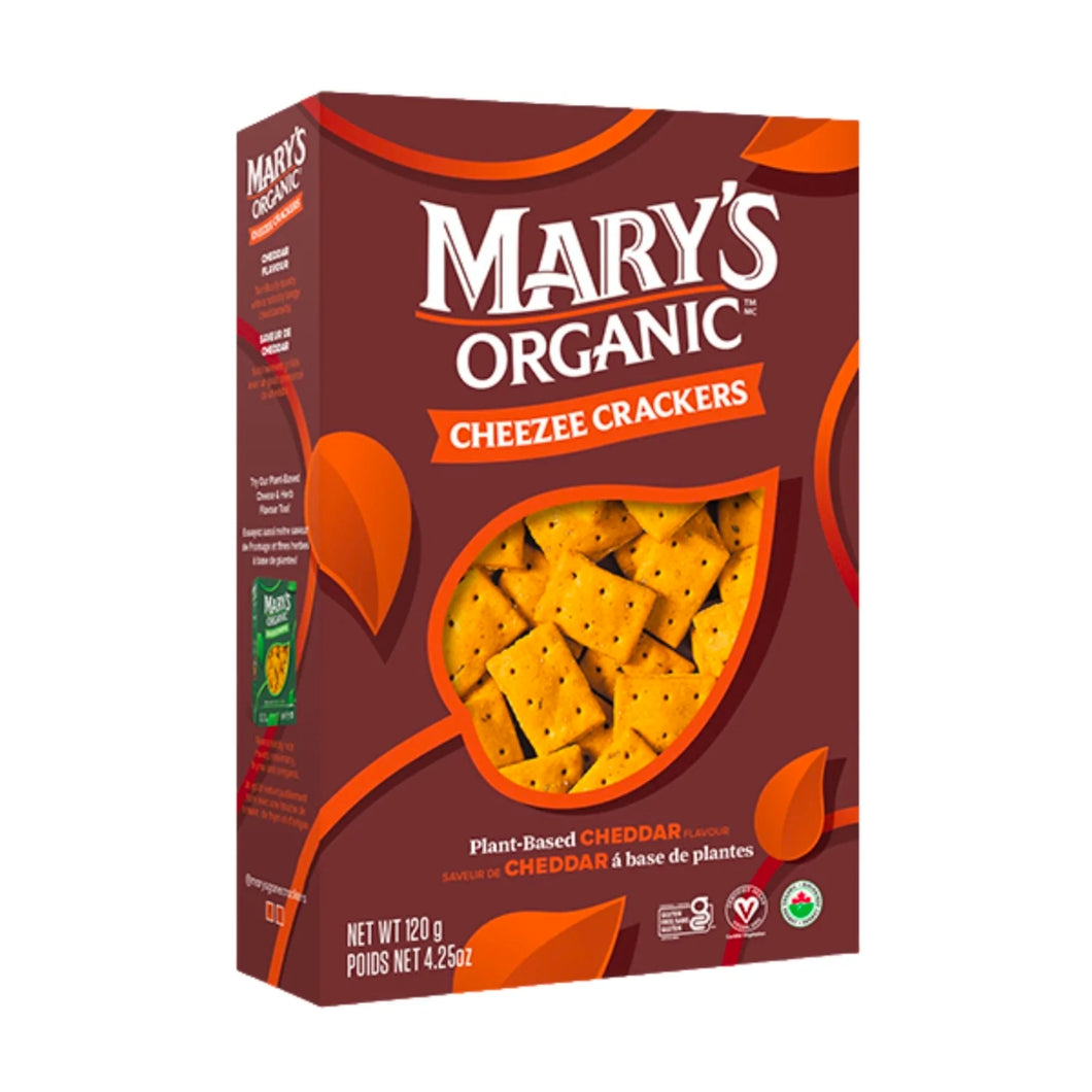 Mary's Cheezee Cheddar Crackers 120g