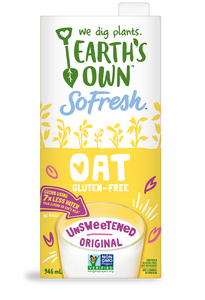 Earth's Own Unsweetened Original Oat Milk Beverage 946ml