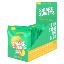 Load image into Gallery viewer, SmartSweets Peach Rings 50g 12 Pack
