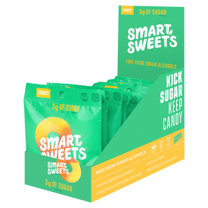 SmartSweets Peach Rings 50g 12 Pack