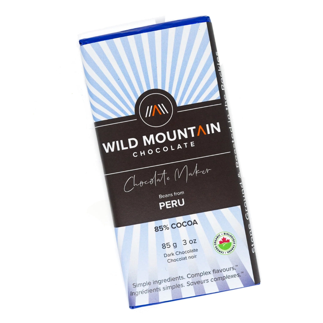 Wild Mountain Peru Dark Chocolate 85% 85g