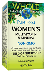 Whole Earth & Sea Women's Multivitamin 60 Tablets