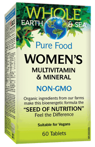 Whole Earth &amp; Sea Women&#x27;s Multivitamin 60 Tablets