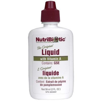 Nutribiotic Grapefruit Seed Extract Liquid Concentrate with Vitamin A 59ml