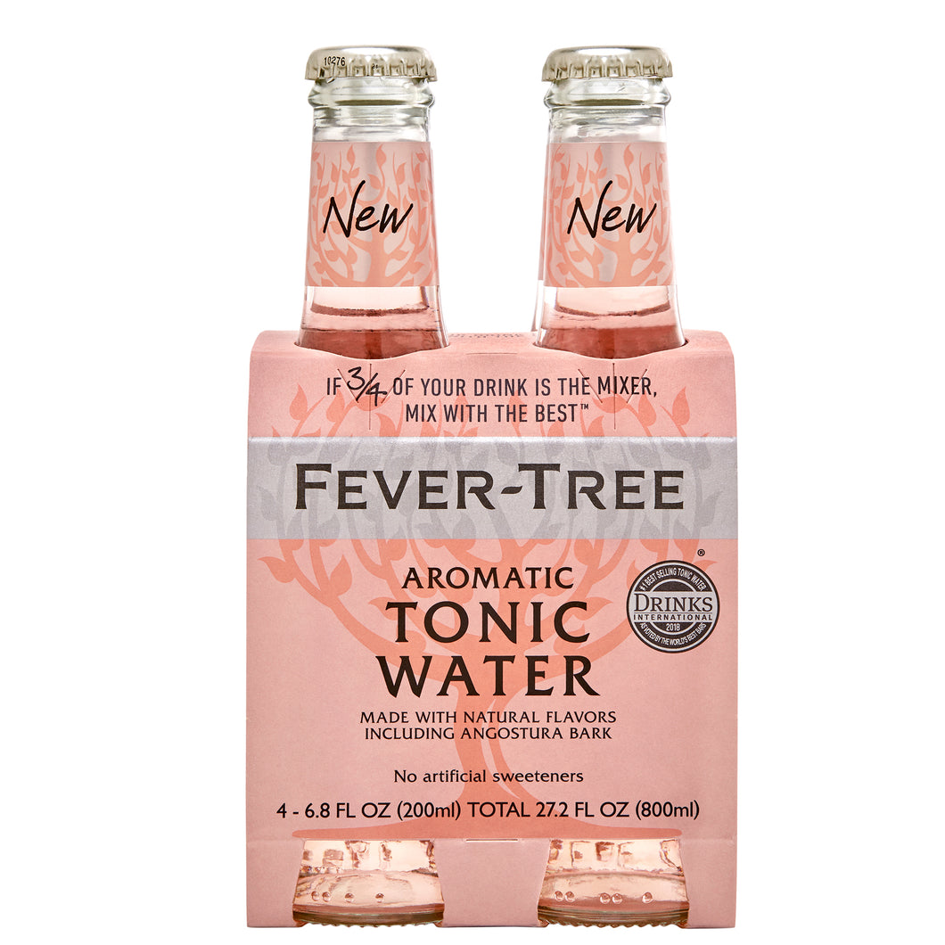 Fever Tree Aromatic Tonic Water 200ml 4pk