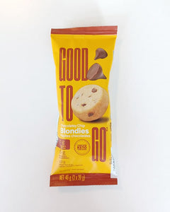 Good To Go Bites Chocolatey Chip Blondies 2 Pack 40g
