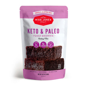 Miss Jones Keto Paleo Fudgy Brownie Mix 300g