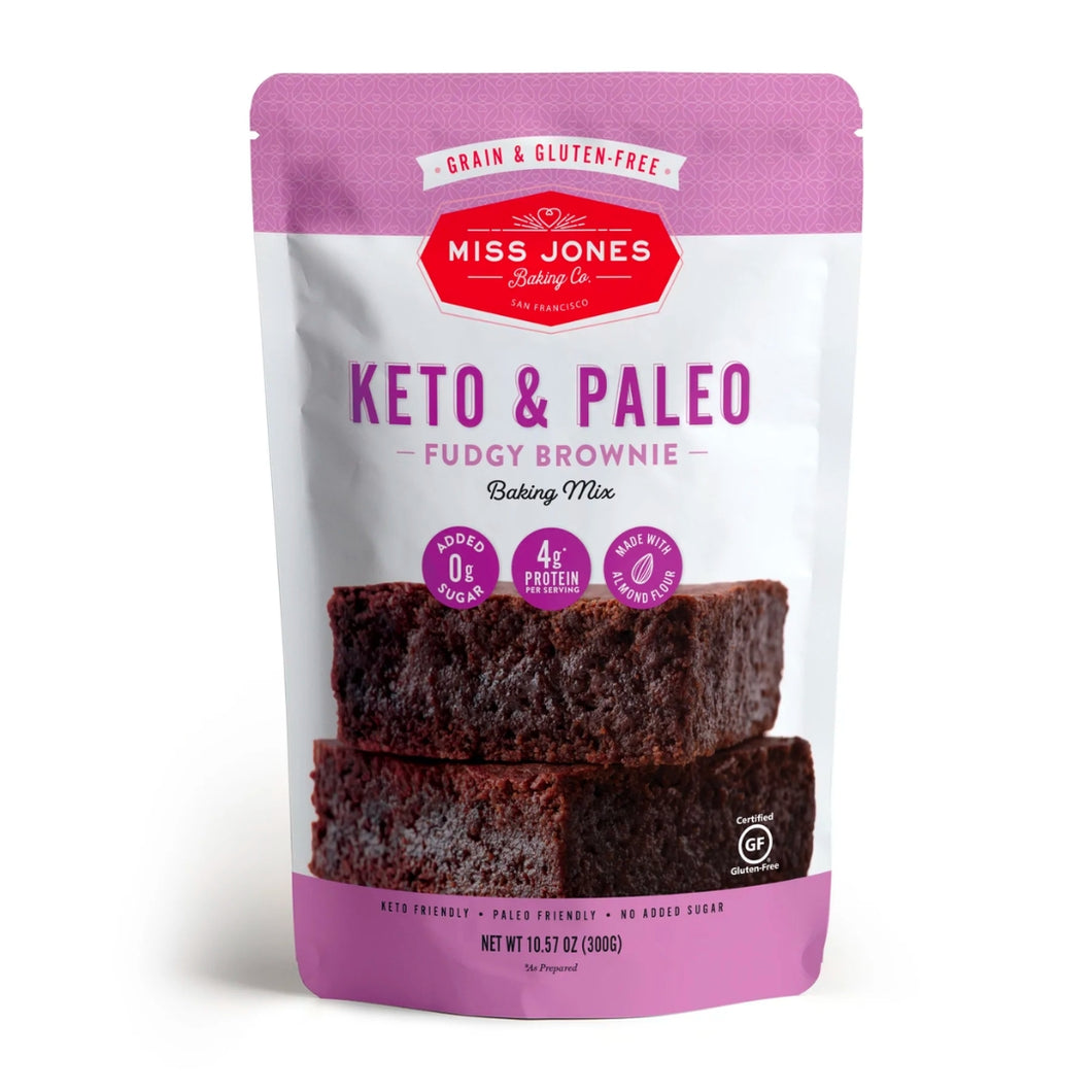 Miss Jones Keto Paleo Fudgy Brownie Mix 300g