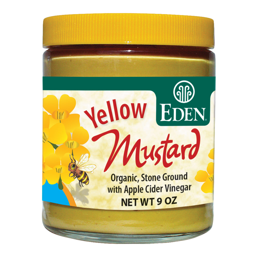 Eden Organic Yellow Mustard 253ml