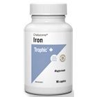 Trophic Iron Bisglycinate 25mg 90 Caplets