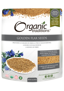 OT Organic Golden Flax Seeds 454g