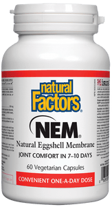 Natural Factors NEM 500mg 60 Vegetarian Capsules