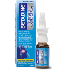 Betadine Cold Defense Nasal Spray 20ml