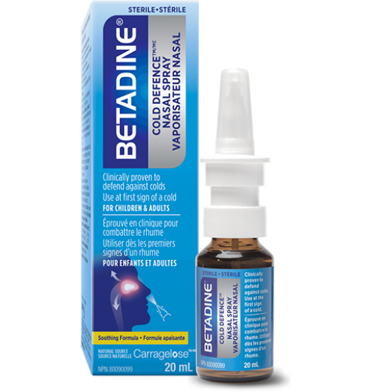 Betadine Cold Defense Nasal Spray 20ml