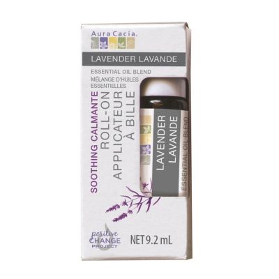 Aura Cacia Lavender Essential Oil Roll-On 9.2mL
