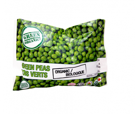 GO Frozen Peas Organic 500g