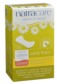 Natracare Curved Panty Liners 30 Pack